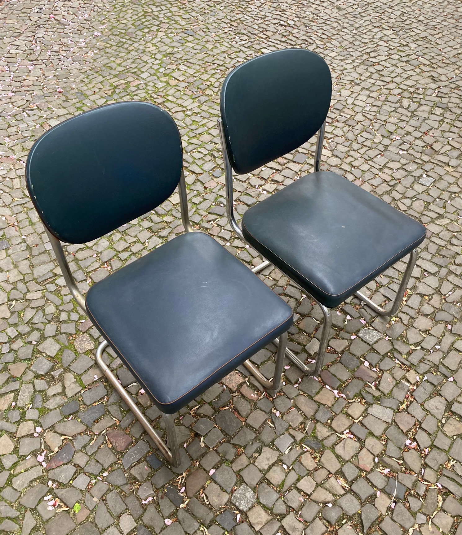 Paar Mauser Stühle